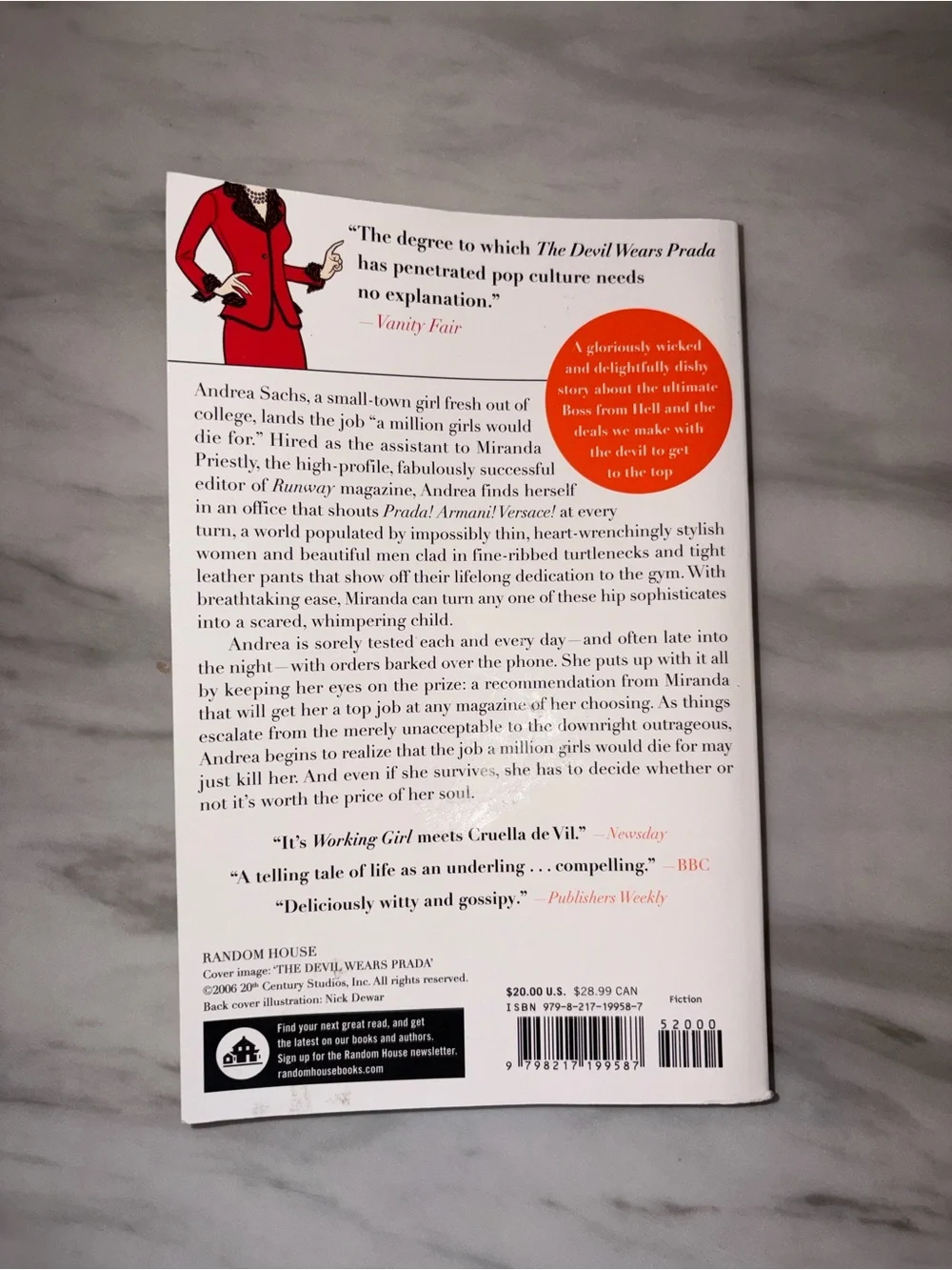 The Devil Wears Prada Paperback Book Lauren Weisberger Target Exclusive Cover